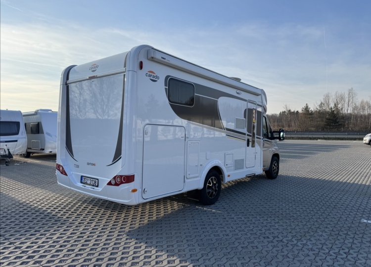 Carado , 2,2 T338 - top výbava HDi obytný automobil