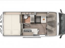 Carado , 2,2 CV601 - MY26 MJT obytný automobil