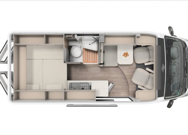 Carado , 2,2 CV600 PRO+ - MY26 MJT obytný automobil