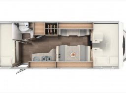 Carado , 2,3 A461 MJTD obytný automobil