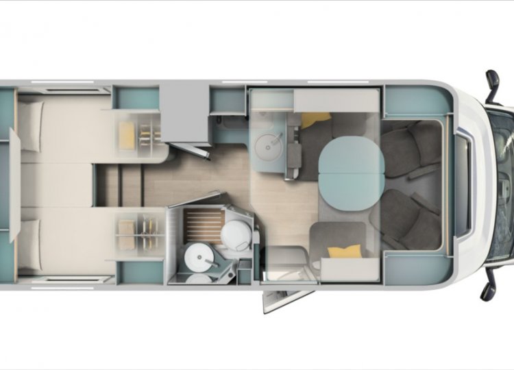 Laika Kosmo, 2,2 L 319 MJT obytný automobil